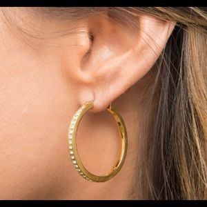 Origami owl gold hoops